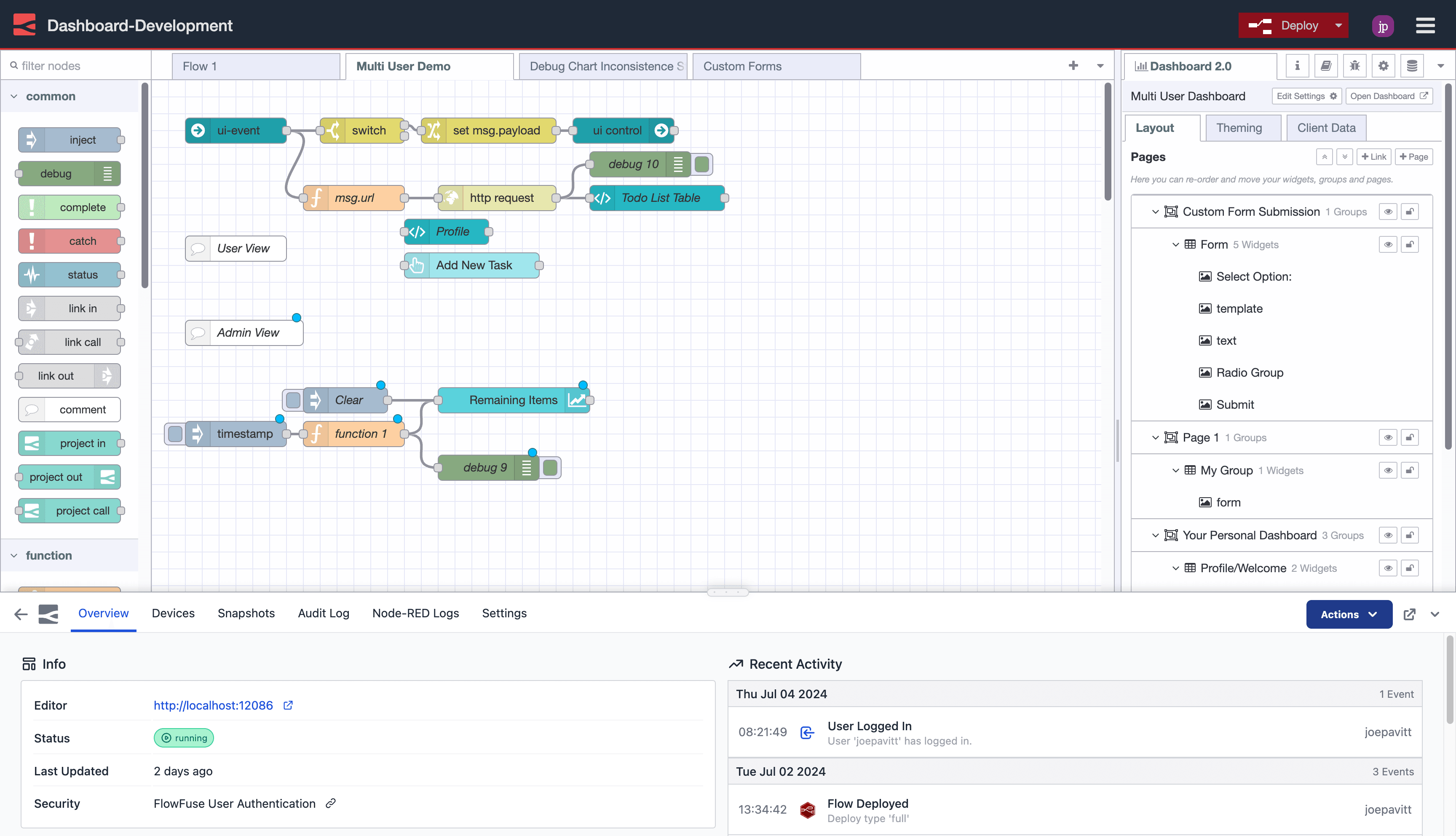 Screenshot showing the "Immersive Editor" view