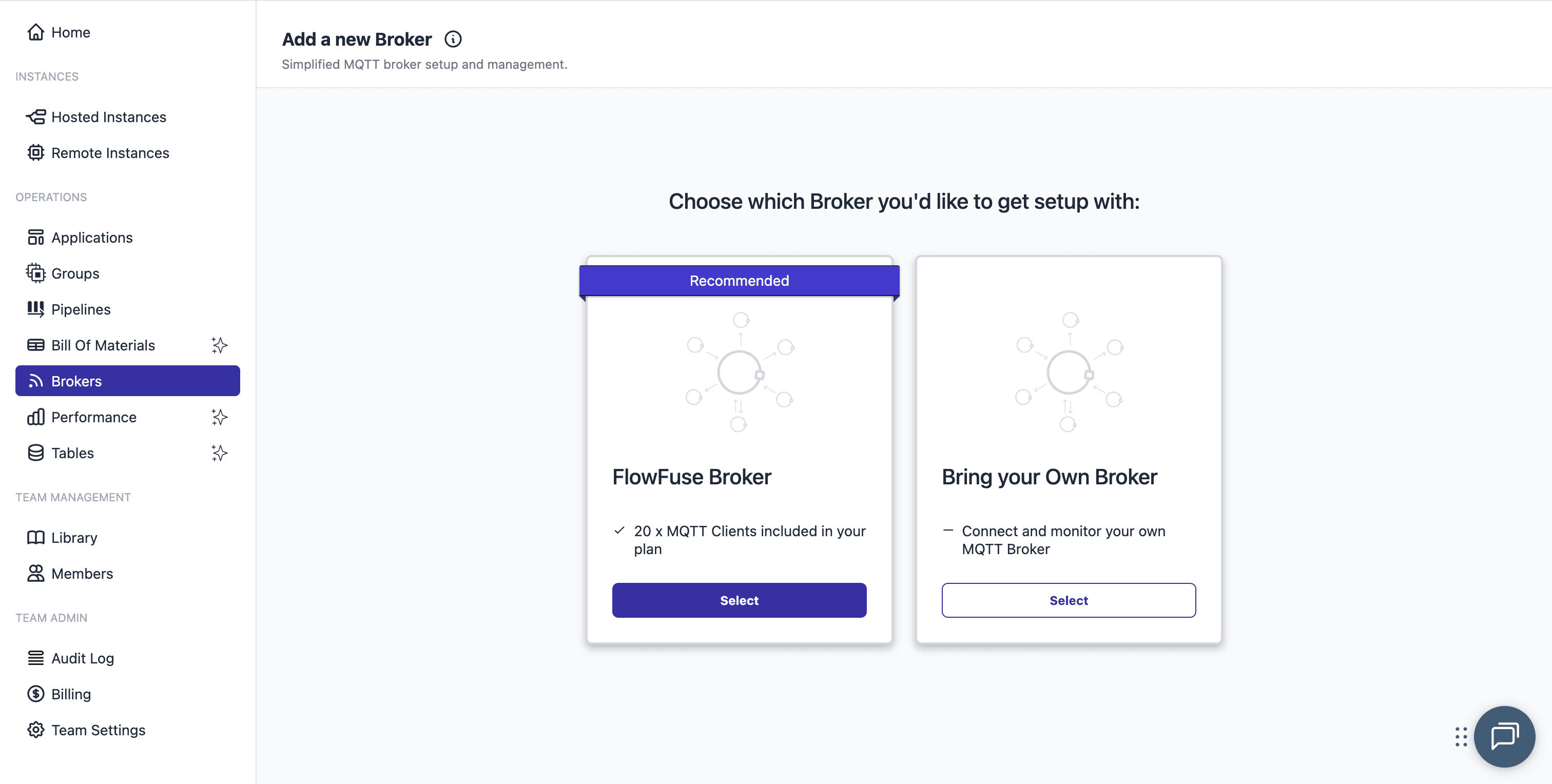 Enabling FlowFuse MQTT Broker